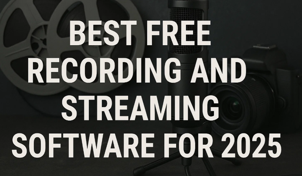 2025年的5个最佳免费屏幕录制软件工具(无水印或时间限制)