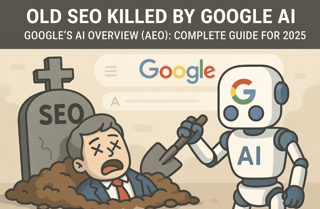 被Google AI模式杀死的旧SEO 