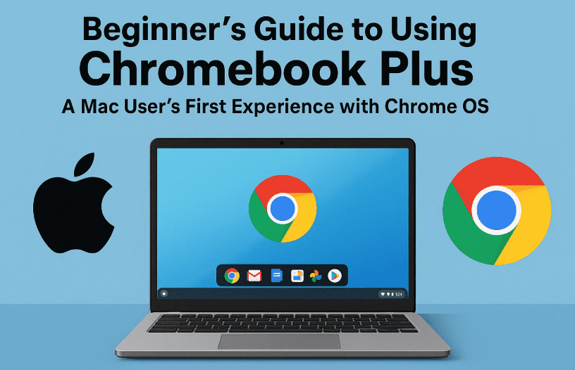 使用Chromebook Plus的初学者指南：Mac用户在Chrome OS上的首次体验