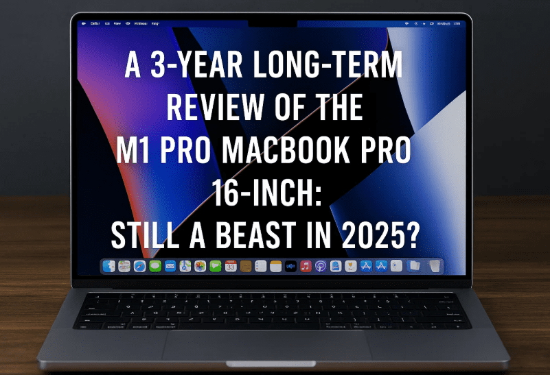 對M1 Pro MacBook Pro 16英寸的3年長期審查：2025年仍然是野獸？