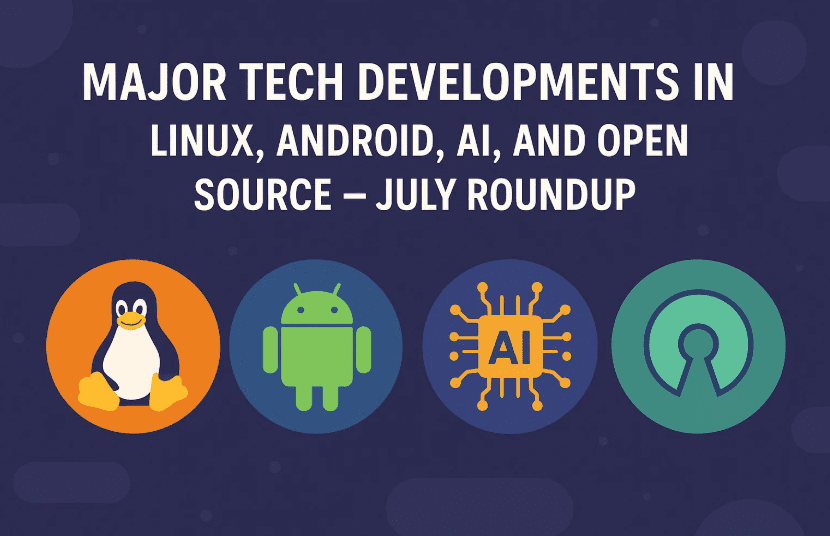 Linux，Android，AI和开源的主要技术发展
