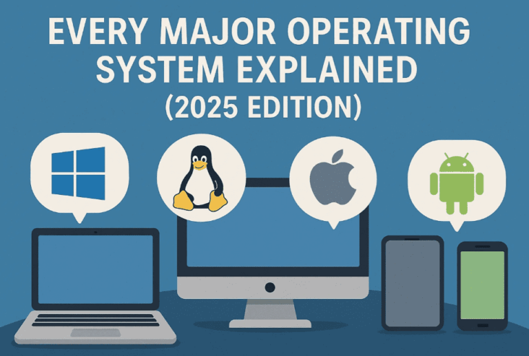 主要操作系统解释(2025 版)- Windows、macOS、Linux ... - 极客技巧