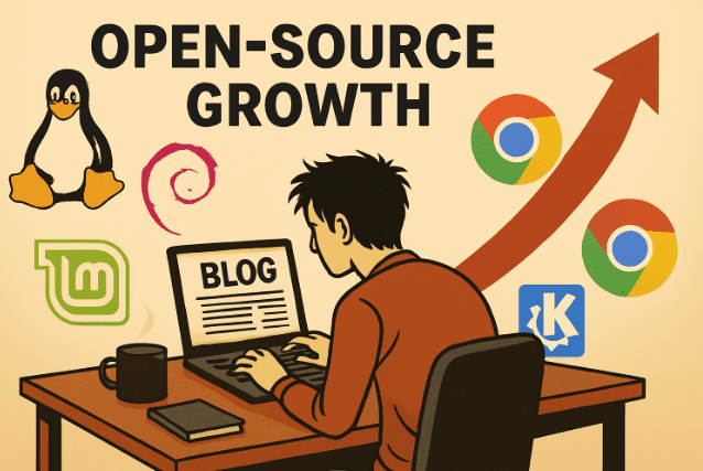 Linux和开源的最新勺子：重大变化，新版本和市场改造