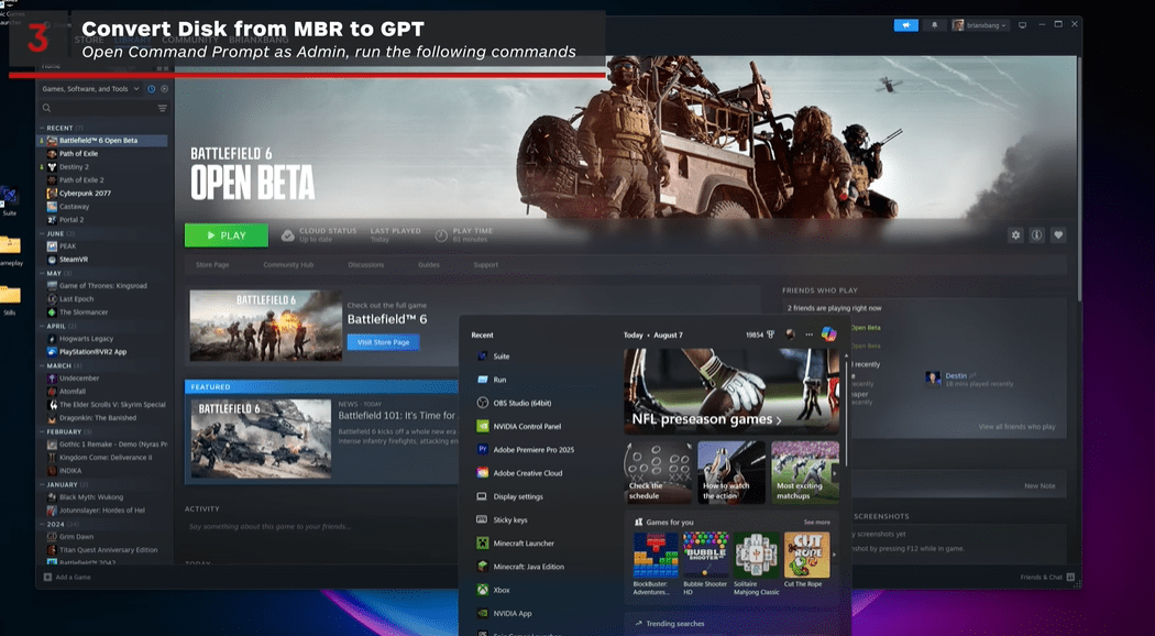 如何修復《戰地風雲6》在PC上的安全啟動錯誤