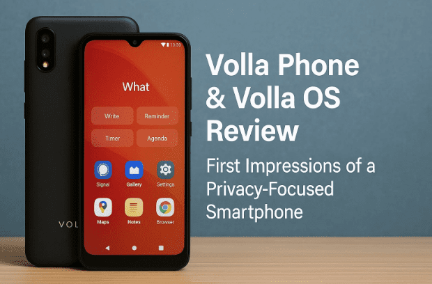 Volla Phone＆Volla OS評論：以隱私為中心的智能手機的第一印象