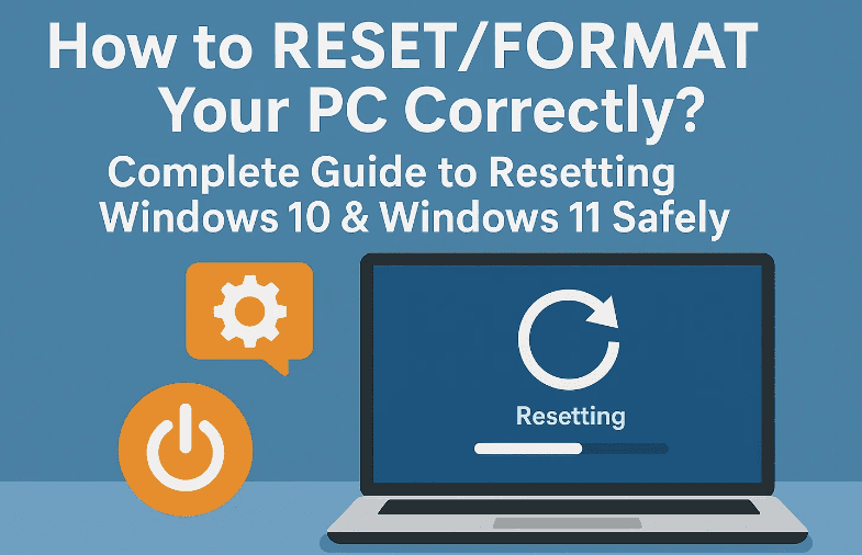 如何正确重置/格式化PC？完整的指南重置Windows 10和Windows 11安全