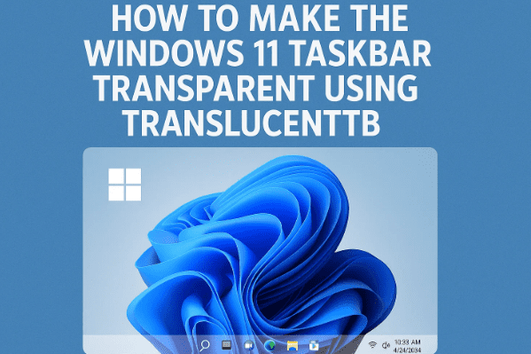 ✨如何使用ClassucentTB使Windows 11任务栏透明