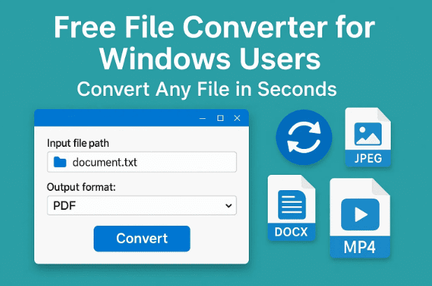 Windows用户的免费文件转换器：在几秒钟内转换任何文件