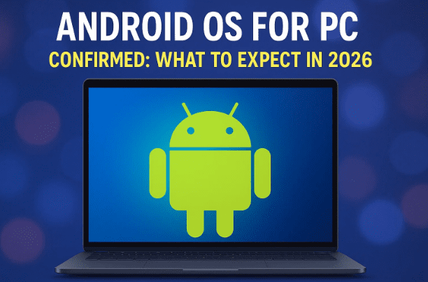 💻为PC的Android OS确认：2026年的期望