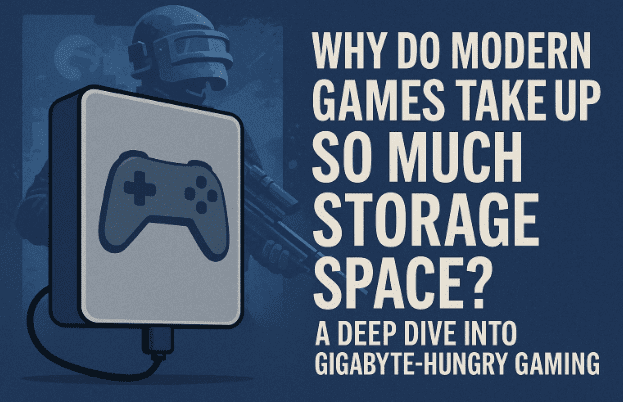 🎮为什么现代游戏占用这么多存储空间？深入研究渴望千兆的游戏