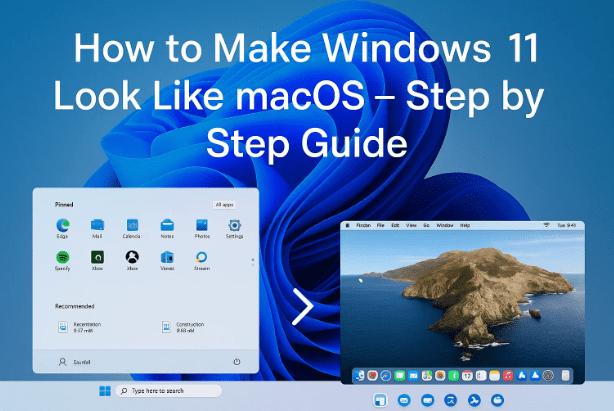 🍏如何使Windows 11看起来像MacOS 