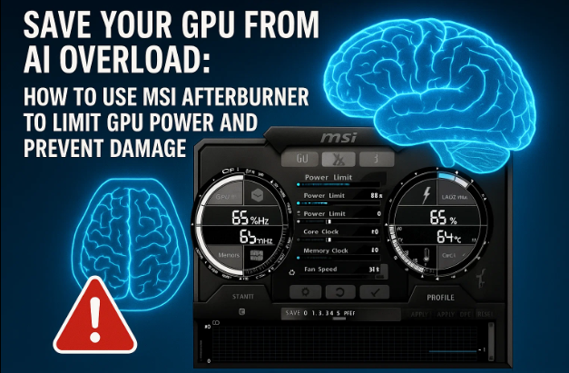 🧠 避免 GPU 过载:如何使用 MSI Afterburner 限制 GPU 功率并防止损坏