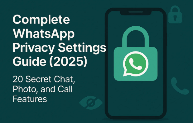 🔒 完整的 WhatsApp 隱私設置指南（2025）：20 個秘密聊天、照片和通話功能