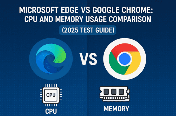 🧠 Microsoft Edge vs Google Chrome：CPU 和内存使用情况比较（2025 年测试指南）