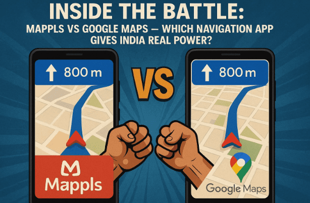 内幕之战：Mappls 与谷歌地图
