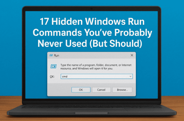 💻 17 个您可能从未使用过（但应该使用）的隐藏 Windows 运行命令