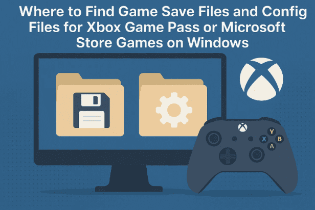 在哪裡可以找到 Windows 上 Xbox Game Pass 或 Microsoft Store 遊戲的遊戲保存文件和配置文件