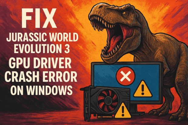 修复 Windows 上的《侏罗纪世界：进化 3》GPU 驱动程序崩溃错误 🦖