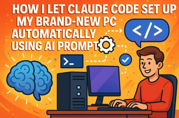 🧠 我如何讓 Claude Code 使用 AI 提示自動設置我的全新電腦