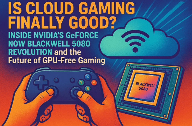🎮 云游戏终于好了吗？ NVIDIA GeForce Now Blackwell 5080 革命和无 GPU 游戏的未来