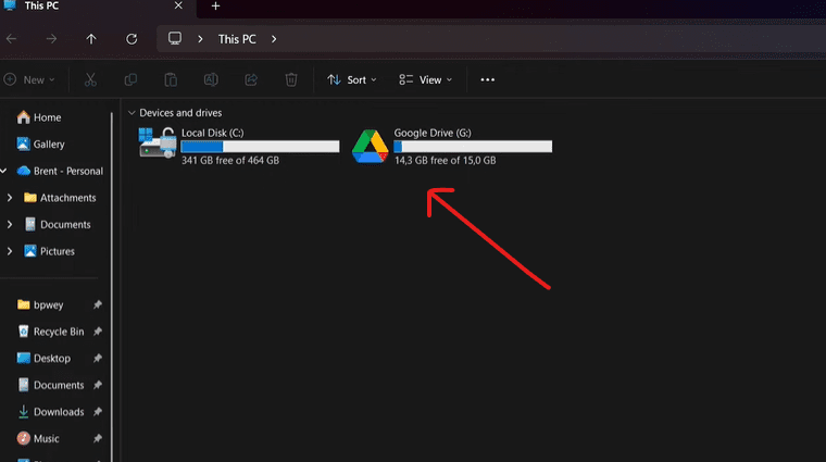 🗂️ 如何将 Google Drive 映射为 Windows 中的驱动器号（G：驱动器设置指南） - 极客技巧