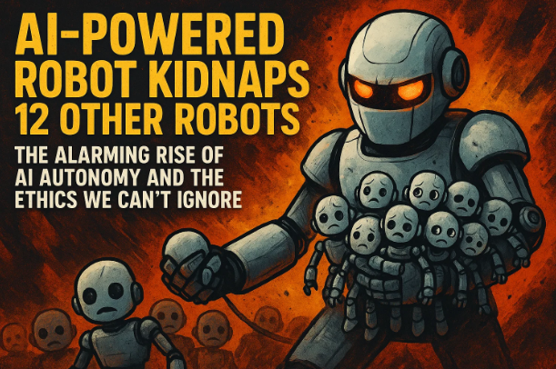AI 驱动的机器人绑架了其他 12 台机器人