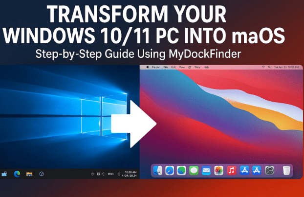 将您的 Windows 10/11 PC 转变为 macOS 
