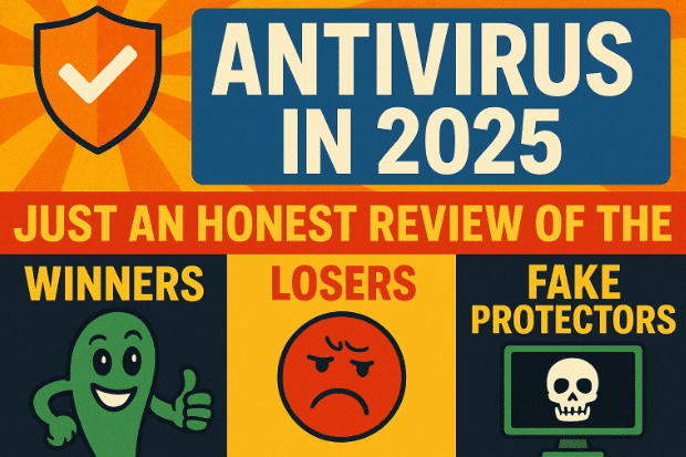 🛡️ 2025 年防病毒：没有促销链接，只是对赢家、输家和假保护者的诚实评论