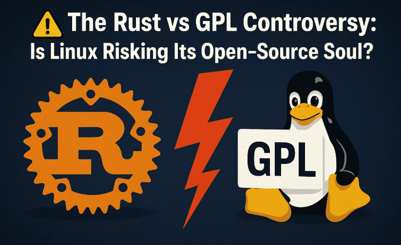 ⚠️ Rust 与 GPL 之争：Linux 是否正在拿它的开源灵魂冒险？