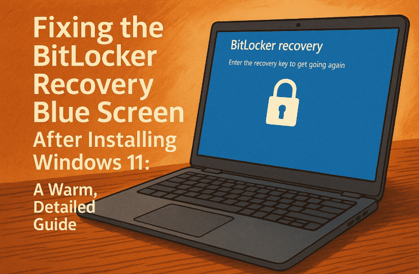 安装 Windows 11 后修复 BitLocker 恢复蓝屏：热情详细的指南