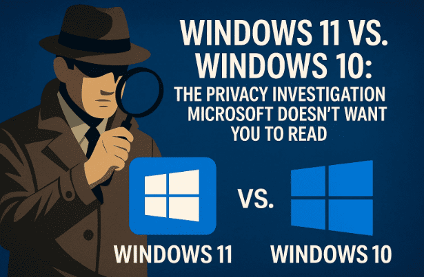🕵️‍♂️ Windows 11 与 Windows 10：微软不希望您阅读的隐私调查