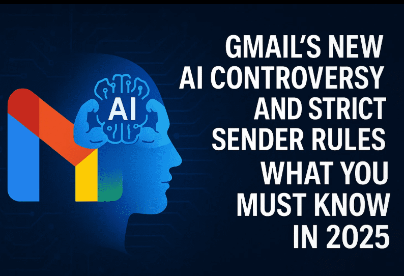 Gmail 的新 AI 争议和严格的发件人规则：2025 年您必须了解的内容