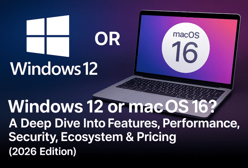 Windows 12 还是 Mac OS 16？深入探讨功能、性能、安全性、生态系统和定价（2026 版）