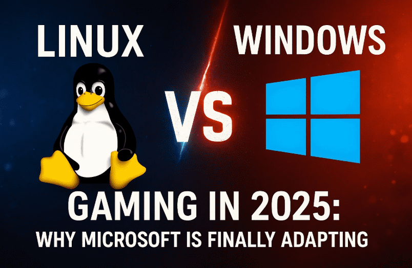 2025 年 Linux 与 Windows 游戏：为什么微软最终要适应