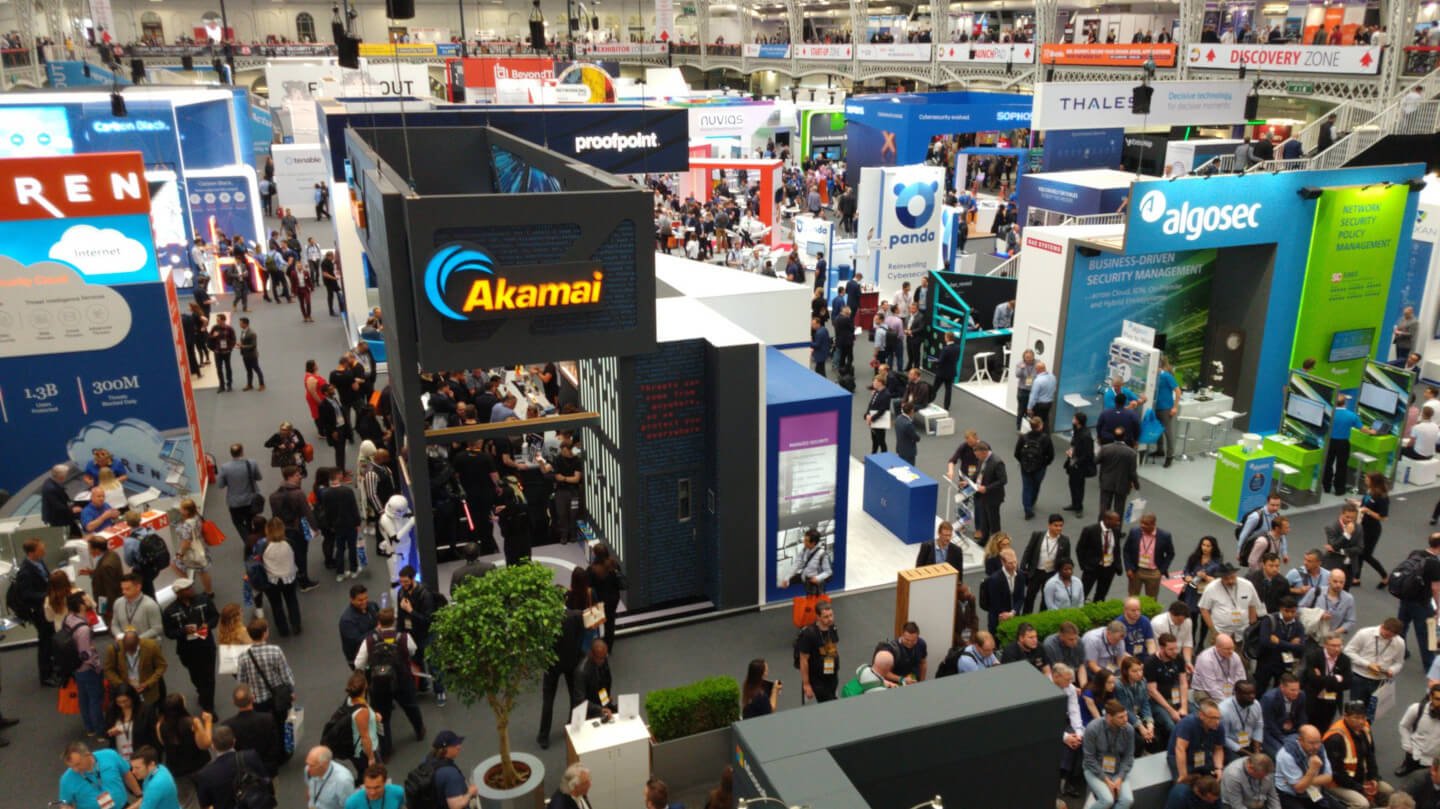 Infosec 2019展览楼的见解