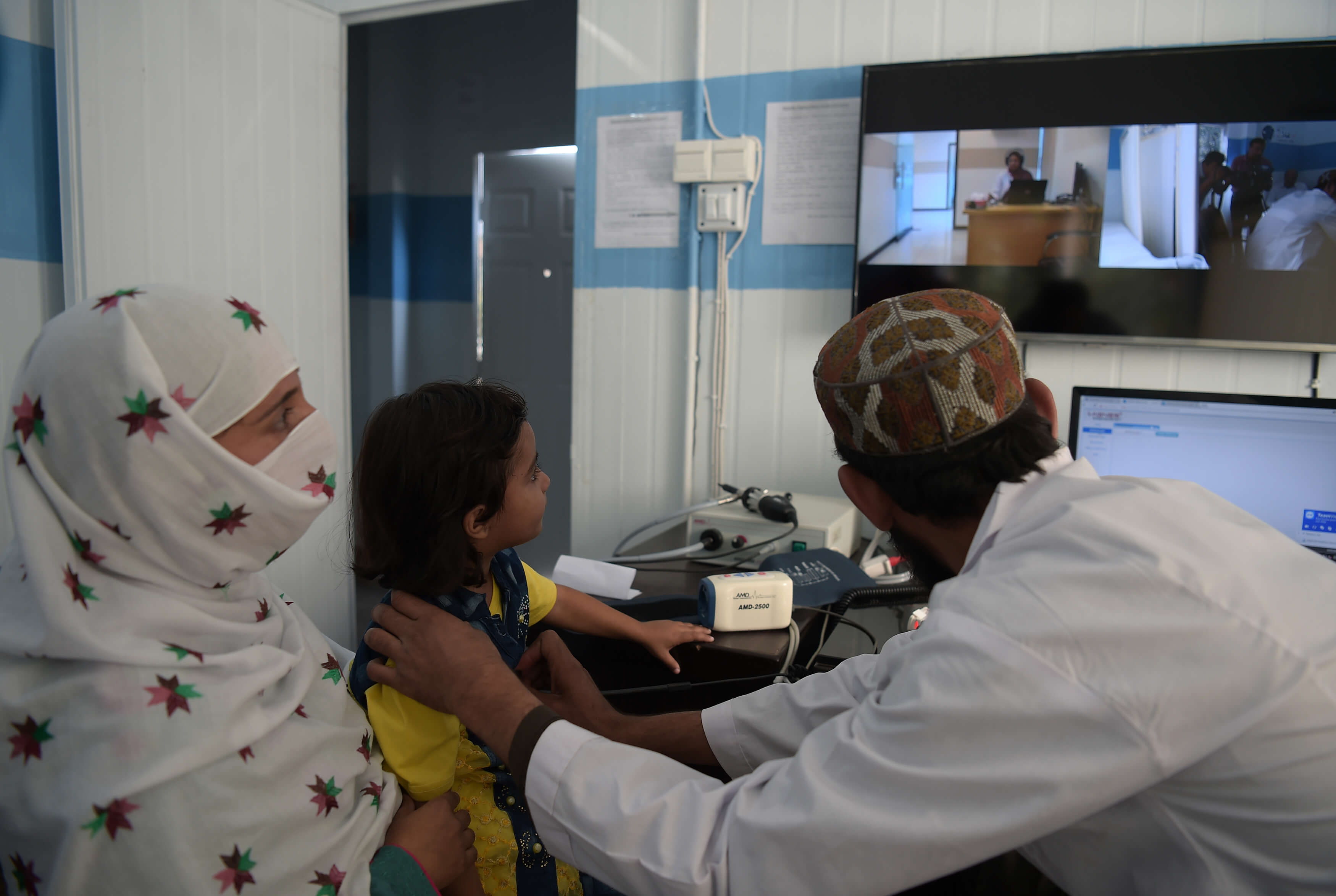 我们是在目睹远程医疗的Clarion电话吗？